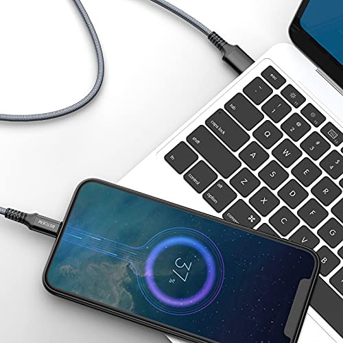 Cable De Carga C, Carga Rápida, Cable Usb C Largo, Cargador