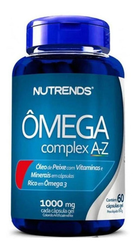 Ômega Complex A-z 1000mg 60 Cápsulas - Nutrends