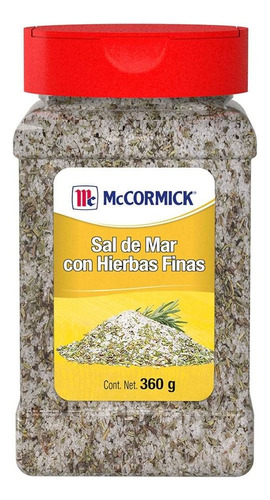 2 Pza Sal De Mar Mccormick Con Hierbas Finas 360 G