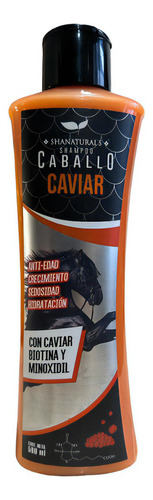  Shampoo Caballo Caviar Biotina Y Minoxidil Sin Sal 500 Ml