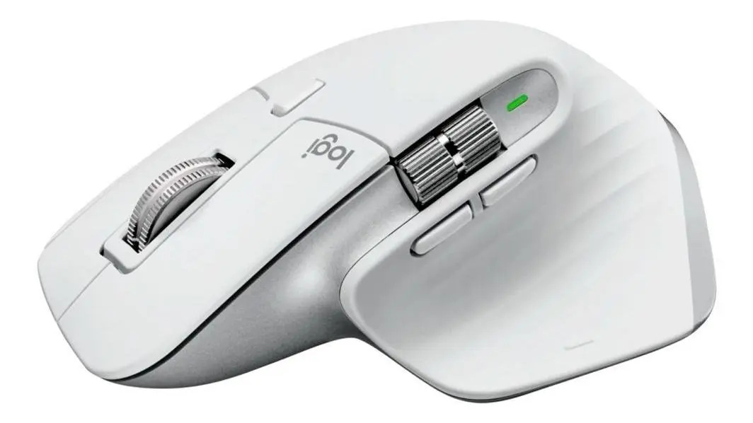 Mouse sem fio Logitech MX Master 3S - Cinza Claro | MercadoLivre
