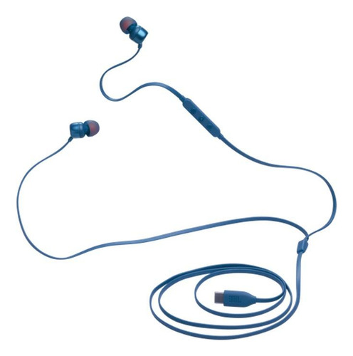 Fone De Ouvido Intraauricular Tune 310c Usbc Azul Jbl