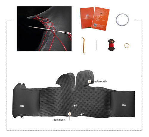 Mewant-funda Para Volante De Coche, Para Honda Civic 8 Civic