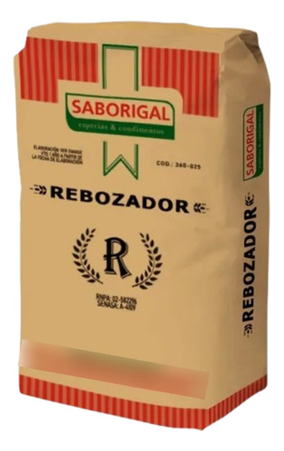 Rebozador Industrial Saborigal X 20 Kg 