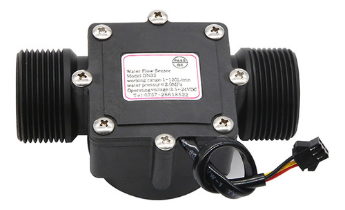 Medidor Flujo Sensor Agua Dn32 2-120l Minimo Contador Facil