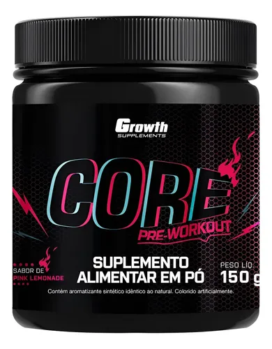 Pre Treino Core 150g Growth Supplements
