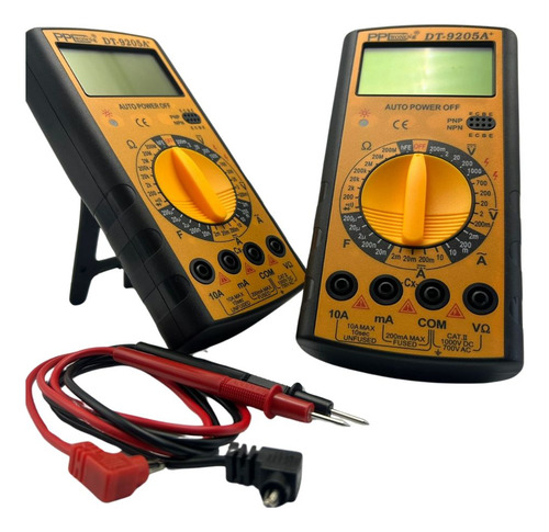 Multímetro Digital Dt-9205a+ Com Bateria