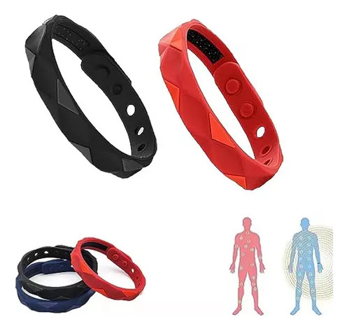 Pulsera Reguladora De Azúcar Antiestática Healthify, 2 Unida