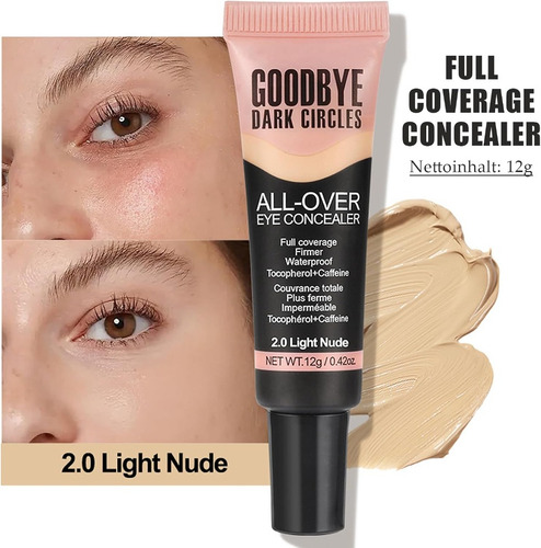 Corrector Líquido, Corrector De Color, Corrector De Ojeras