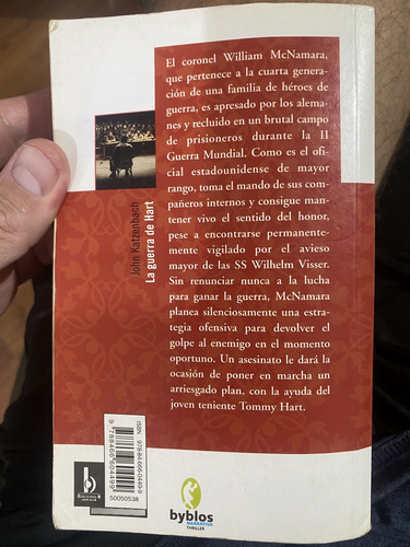 La Guerra De Hart John Kaztenbach (Usado)