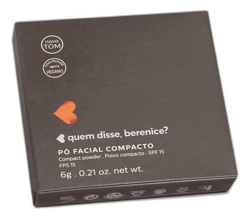Base de maquiagem Quem Disse, Berenice? - 1mL