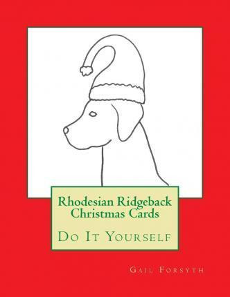 Libro Rhodesian Ridgeback Christmas Cards - Gail Forsyth