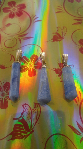 Imagen 5 de 6 de Dijes Tipo Pendulos En Piedras Semipreciosa.