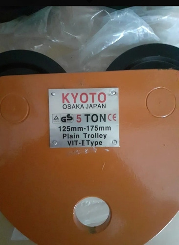 Trolley Manual Para Señorita Kyoto 5 Toneladas Nuevo