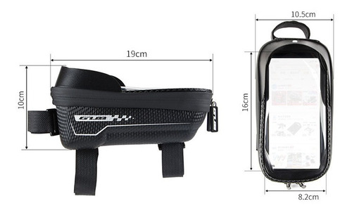 Bolso Porta Celular Bicicleta Gub 922 Tactil Impermeable