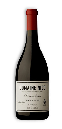 Vino Domaine Nico Grand Mére Pinot Noir 750ml Valle De Uco