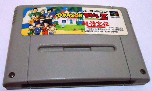Fita Dragon Ball Z Super Gokuden - Original - Super Nintendo (Usado)