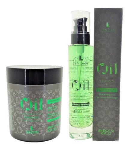 Lendan Moringa Mask 500ml +  Oil Essences Moringa 100ml