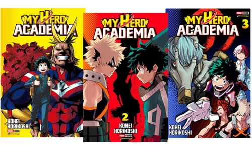 My Hero Academia Pack 1 2 3 Manga Panini Español