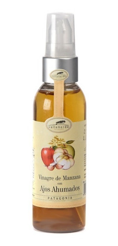 Vinagre De Manzana Con Ajos Ahumados X80cc Valleverde