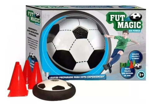 Fut Magic Pelota Deslizante + 4 Conos Para Jugar Solo O Con Amigos De Isakito