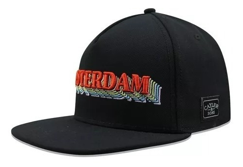 Gorra Cayler & Sons Snapback Amsterdam Negro