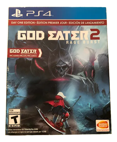 God Eater 2 Rage Burst Day One Edition Ps4 Nuevo Sellado