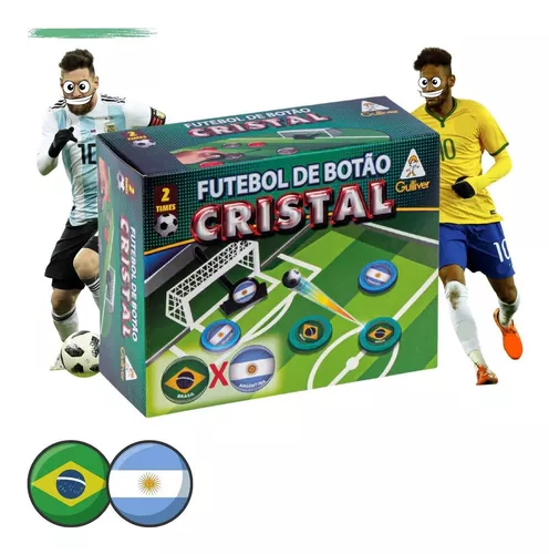 Jogo Futebol Club com 2 Seleções – Brasil X Argentina – Gulliver