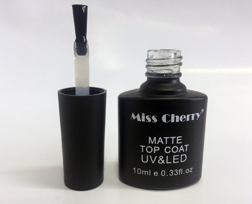 Imagen 5 de 6 de Top Matte Para Gel Coat Uv/led 10ml Miss Cherry