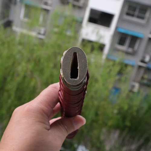 Katana Samurai Mango 10.2 Aleación Cobre Hierro Accesorios