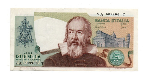 Italia Billete 2000 Liras Año 1983 P#103