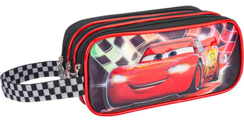 Lapicera Escolar Roja Del Rayo Mcqueen Cars Ruz