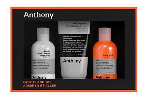 Rostro - Anthony Face It & Go Kit, El Juego Incluye Un Limpi