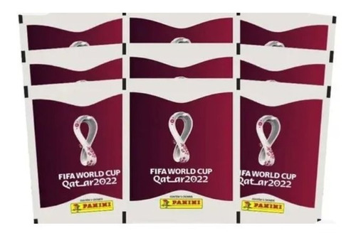 Kit 400 Figurinhas Copa Do Mundo Qatar 2022 80 Envelopes Personagem Copa do Mundo 2022