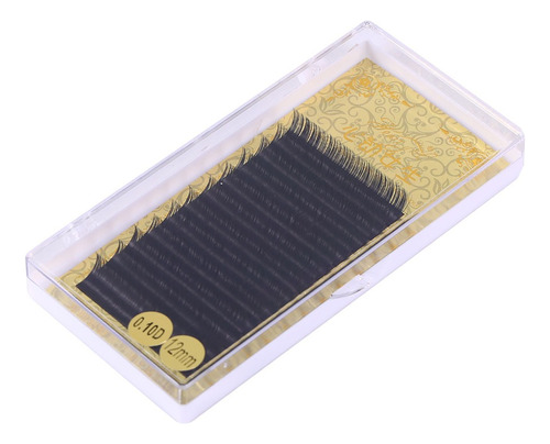 Una Caja De Pestañas Postizas Impermeables De Visión(0,12mm)