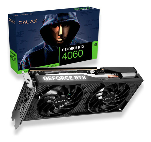 Placa De Video Rtx4060 8gb Gddr6 128bits Galax 1-click Oc 2x