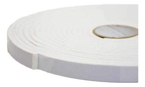 Burlete Practico Simil Goma Blanco 6 Mts 6mm 10mm Mf Shop