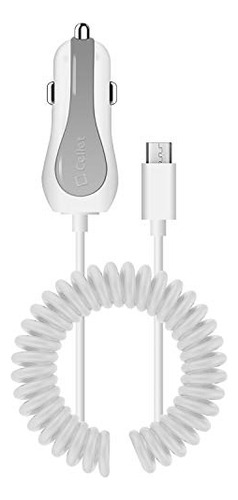 Cargador De Coche Micro Usb Cellet Con Cable Micro Usb De 4