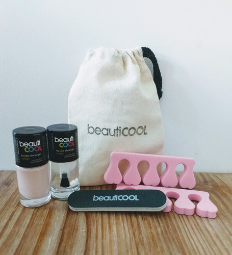 Beautibag 3 - Esmalte + Top Coat + Separador De Uñas + Lima