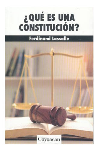 Libro ¿qué Es Una Constitución? Lassalle, Ferdinand