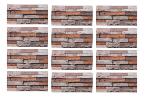 Adhesivo De Pared Para Azulejos, 12 Unidades, Pvc Engrosado,