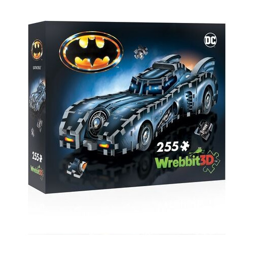 Wrebbit - Puzzle 3d Batmobile (255 Piezas)