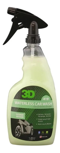 Waterless Car Wash 750ml - Lavado Sin Agua 3d