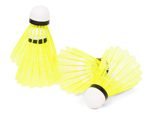 Peteca De Badminton De Nylon Kit 6 Unidades - Vollo Vb600