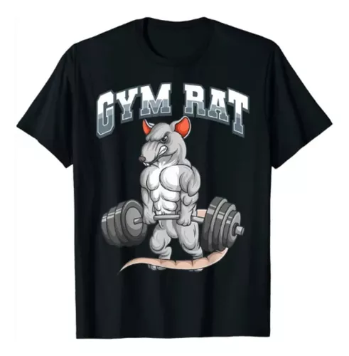 Camiseta Oversized GYMRAT – Roupaz