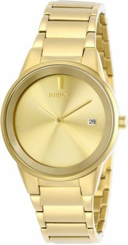 Reloj Mujer Invicta Specialty Oro Dial Yellow Oro -tone Anal