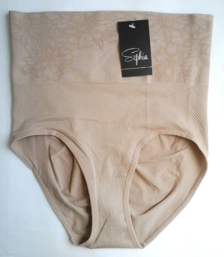 Faja Panty Color Beige Cinturilla Reductora Moldeadora +