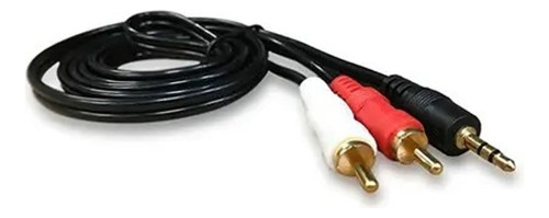 Cable Audio 3.5mm A 2 Rca Macho