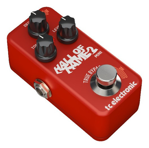 Pedal Tc Electronic Hall Of Fame 2 Mini Reverb + Nf/garantia Cor Vermelho