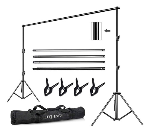 Hyj Inc 12ft X 10ft Photo Video Studio Heavy Duty Ajust...